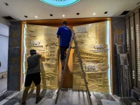 醫(yī)院浮雕塑安裝